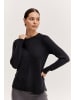 b.young Strickpullover BYMALEA SLIT JUMPER 3 - 20811905 in schwarz