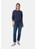 comma Sweatshirt in 58D3_tiefblau