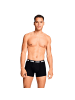 Puma Boxershort 3er Pack in Schwarz/Weiß