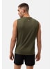 DANISH ENDURANCE Ärmelloses Shirt Sustain Sports Tank in black/olive