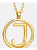 Vanlere Kette aus 375 Gelbgold Buchstabe J