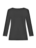 Betty Barclay Basic Shirt mit Rundhalsausschnitt in Light Maroon