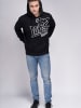 Lonsdale Hoodie "Tadley" in Schwarz