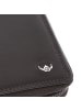 Golden Head Polo Geldbörse RFID Schutz Leder 12.5 cm in dunkelbraun
