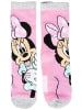 Cerda 4er - Pack Kindersocken Disney Minnie Mouse Geschenkset mit Spardose  in Rosa