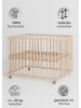 Sämann Sämann Laufgitter mit Matratze SleepPlus, Lattenrost & Sprossen natur Premium