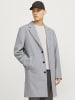 Jack & Jones Wollmantel in Light Grey Melange