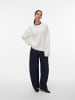 Vero Moda Strickpullover in Snow White