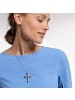 Thomas Sabo Anhänger Kreuz Farbige Steine in silber, bunt