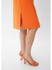 comma Kleid lang in Orange