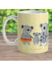 Mr. & Mrs. Panda Becher Koala Familie ohne Spruch in Gelb Pastell