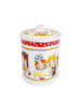 Blond Amsterdam Vorratsdose Roter Rand in Bunt - 22,5cm