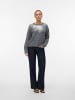 Vero Moda Strickpullover in Medium Grey Melange