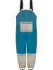 Normani Outdoor Sports Kinder Regenhose mit Hosenträgern in Navy