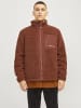 Jack & Jones Teddyfell Jacke in Brandy Brown