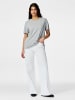 Pieces Wide Fit Jeans in Bright White