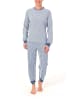 NORMANN Pflegeoverall langarm Reissverschluss - 35949 in blau