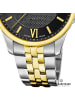 Candino Analog-Armbanduhr Candino Automatik silber, gold groß (ca. 42mm)