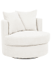 Beliani Sessel DALBY in Beige - (W) 82 x (H) 61 x (L) 82 cm