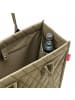 Reisenthel Daily Shopper - Shopper 42 cm (summerstripes coffee) in rhombus olive