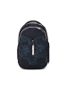 Satch Schulrucksack-Set MATCH "Midnight Jungle" 4-tlg. in Schwarz
