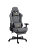 HOMCOM Gaming-Stuhl in Dunkelgrau 76L x 72B x 132H cm
