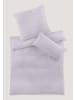 Hessnatur Musselin Bettwäsche-Set in lavendel
