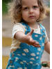 Little Green Radicals Pocket Dungaree Shorts in Blue
