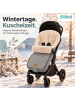 fillikid Winterfußsack Vegan Comfort Exclusiv in Grau