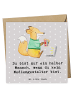 Mr. & Mrs. Panda Klappkarte Mediengestalter Herz mit Spruch in Grau Pastell