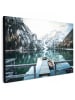 MuchoWow Leinwand Bilder Bergsee