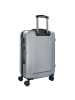 Bugatti Lima 2.0 4-Rollen Trolley 75 cm mit Doppelrollen silberfarben