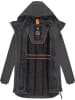 ragwear Wintermantel Elsie Melange in Black