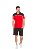 erima Herren Change By Erima Poloshirt in rot/schwarz/weiss