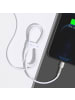 Mcdodo Baseus Schnell-Ladekabel USB-C Lightning PD, 20W, 1m weiß