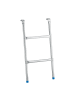 relaxdays Leiter Trampolin in Silber - (B)38 x (T)76 cm