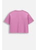 Coccodrillo Oversize-T-Shirt mit kurzen Ärmeln in gedämpftes Rosa