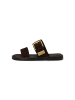Marc O'Polo Pantolette Model Stina in Burnt Coffee
