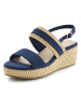 Beach Time Sandalette in dunkelblau