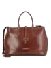 The Bridge Dalston Handtasche Leder 36 cm in marrone