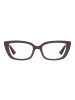 Love Moschino Frauen Optische Fassungen Schmetterling Violet