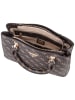 Guess Handtasche Noelle II Sml Multi Comp Stchl in Brown Logo
