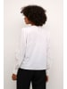 Kaffe Langarm-Bluse KAchristine Regular fit in Optical White