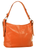 Samantha Look Umhängetasche echt Leder in orange