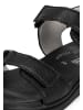 VITAFORM Hirschleder Sandalen in schwarz
