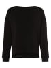 comma Sweatshirt in schwarz