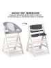 Hauck Beta Plus White 5-tlg. Newborn Set - Hochstuhl in weiss,grau