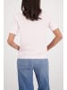 monari T-Shirt mit 3D-Blumen in French Rose