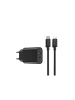 WIWU WIWU Wandladegerät Wi-U002 PD + QC 20W 1x USB 1x USB-C + Kabel in Schwarz