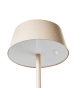 Beliani 2-tlg Tischlampe für den Außenbereich GUDER in Beige